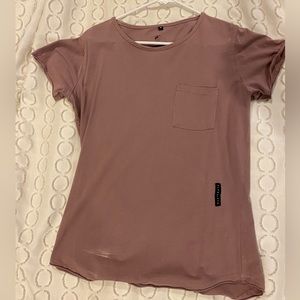 Rose colored men’s t shirt